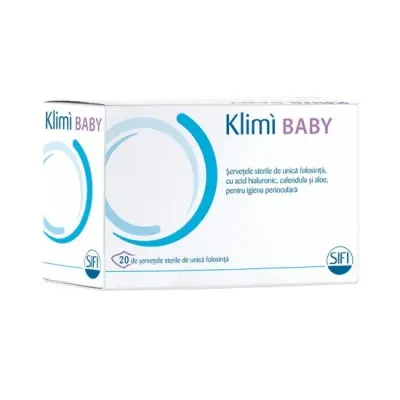 Servetele sterile pentru ochi Klimi Baby, 20 bucati, Sifi