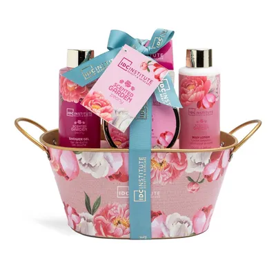 Pachet Scented Garden cu 4 piese si cutie metalica, IDC Institute