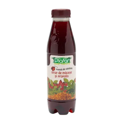 Sirop de macese si propolis, 500ml, Plafar