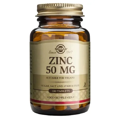 SOLGAR ZINC 50MG 100 TABLETE