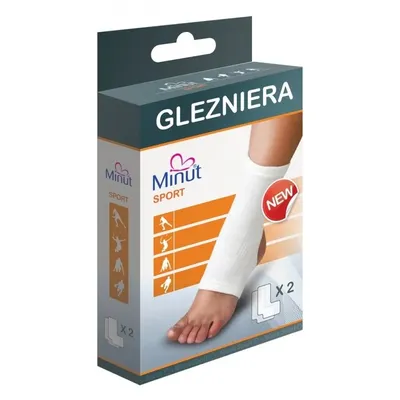 Glezniera elastica sport, 9260, M, 2 bucati, Minut