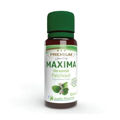 Ulei esential Maxima de Patchouli, 10ml, Justin Pharma