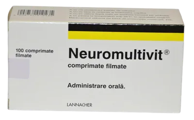 Neuromultivit, 100 comprimate, Lannacher