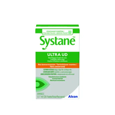 Solutie Oftalmologica Systane Ultra UD 0.7ml, 30 monodoze, Alcon