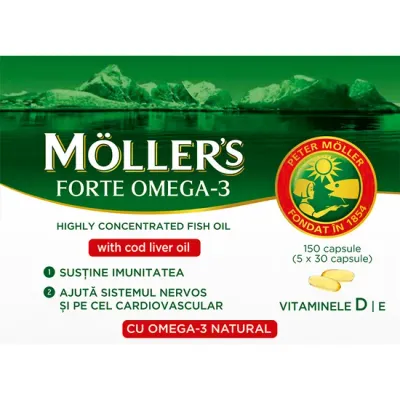 Forte Omega, 150 capsule, Moller's