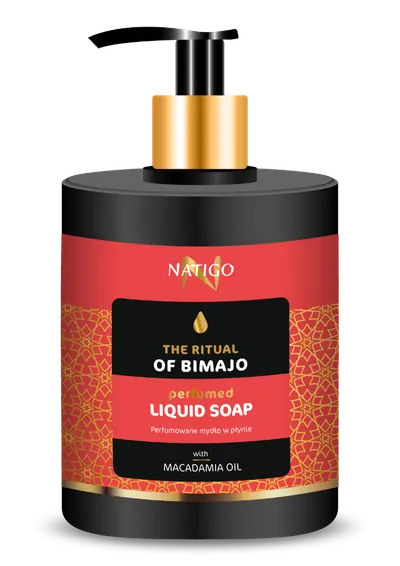 Sapun lichid cu ulei de macadamia The Ritual Of Bimajo, 500ml, Natigo