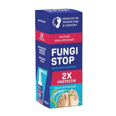 FUNGISTOP SPRAY PENTRU PICIOARE 60ML