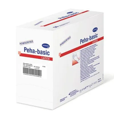 PEHA-BASIC MANUSI LATEX NEPUDRATE MARIMEA 7 50 BUCATI HARTMANN