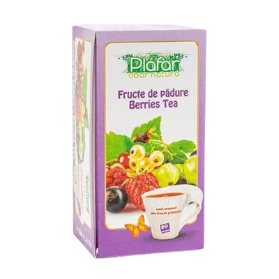 Ceai de fructe de padure, 20 plicuri, Plafar