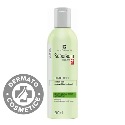 Balsam Dark Hair pentru par inchis la culoare, 200ml, Seboradin