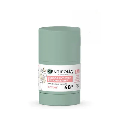 Deodorant stick reincarcabil 48h, Cotton Flower, 50g, Centifolia