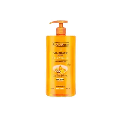 Gel de dus reparator Huile Précieuse, 1000ml, Evoluderm