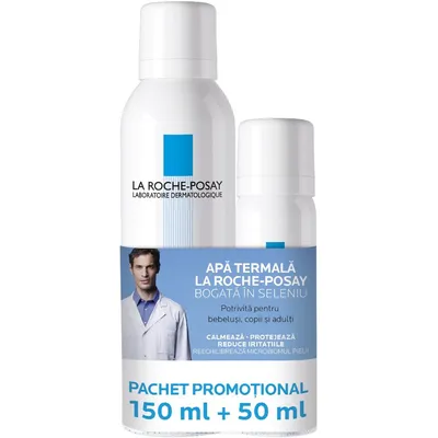 Pachet promotional Apa Thermala, 150 + 50ml, La Roche-Posay