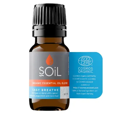 RESPIRATIE USOARA AMESTEC ULEIURI ESENTIALE 100% ORGANIC ECOCERT 10ML SOIL