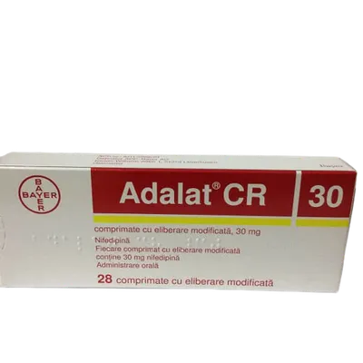 Adalat 30 mg x 28 compr. elib. prel.