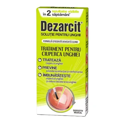 ZDROVIT DEZARCIT SOLUTIE TRATAMENT PENTRU CIUPERCA UNGHIEI 5ML