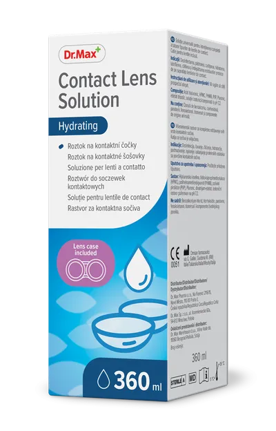 Dr. Max Solutie lentile de contact, 360ml