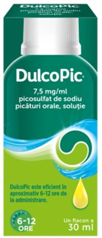 DULCOPIC 7.5MG/ML PICATURI ORALE 1 FLACON X 30ML
