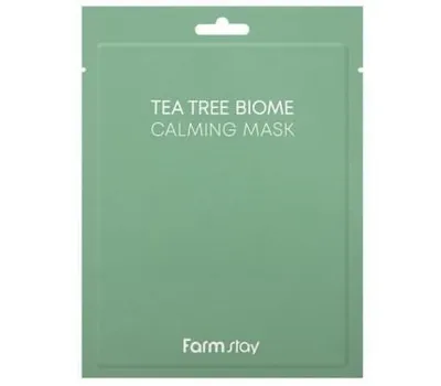 Masca de fata calmanta cu arbore de ceai Tea Tree Biome, 25g, Farmstay