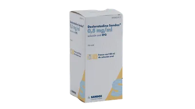 Desloratadina Sandoz 0,5 mg / ml x 1 flac. x 120 ml sol. orala
