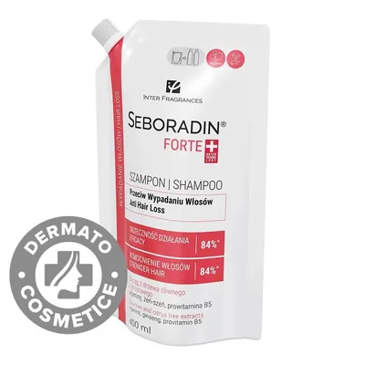Sampon anti-caderea parului refill Forte, 400ml, Seboradin