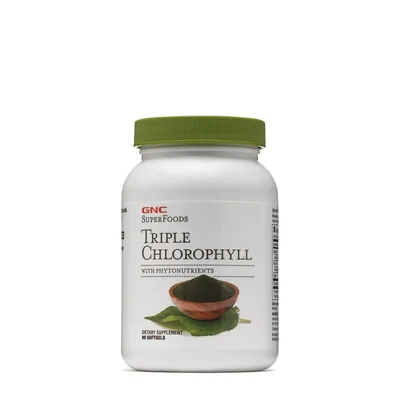 GNC SUPERFOODS TRIPLE CHLOROPHYLL 90 CAPSULE