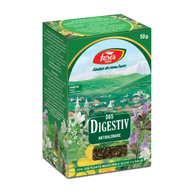 Ceai Digestiv, 50 g, Fares