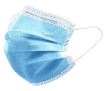 Masti faciale albastre de uz medical tip IIR, 5 bucati, Sirona Med