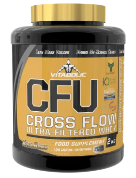 CFU Lean Mass Builder Whey Vanilla Hazelnut, 2kg, Vitabolic