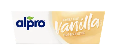 Desert din soia cu vanilie, 125g, Alpro