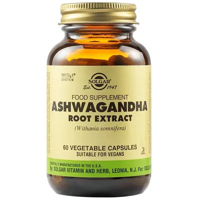 SOLGAR SFP ASHWAGANDHA 60 CAPSULE