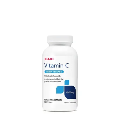 GNC VITAMINA C 1000MG CU BIOFLAVONOIDE SI EXTRACT DIN SEMINTE DE STRUGURI 30 TABLETE