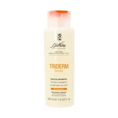 Sampon si gel de dus pentru pielea sensibila si intoleranta Triderm, 400 ml, BioNike