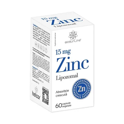 ZINC LIPOZOMAL 60 CAPSULE HELCOR