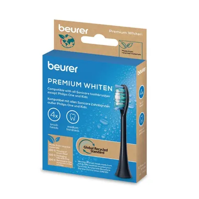 Rezerve periuta de dinti electrica PremiumWhiten, 4 bucati, Beurer
