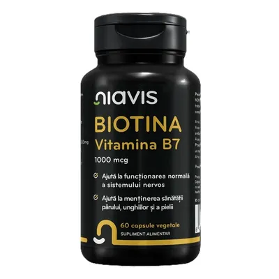 NIAVIS BIOTINA - VITAMINA B7 1000MCG 60 CAPSULE VEGETALE