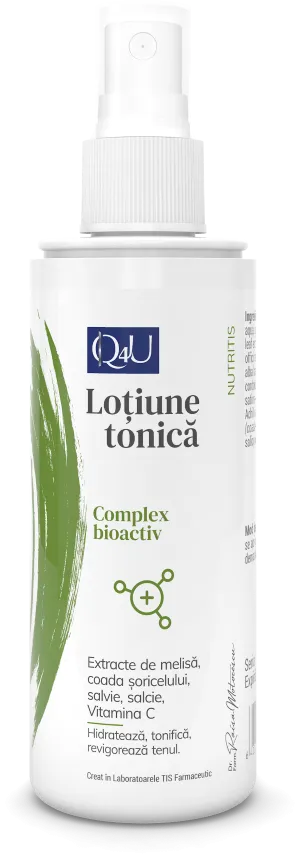 Lotiune tonica NutriTIS Q4U, 110ml, Tis Farmaceutic | Dr.Max Farmacie
