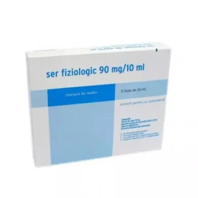 Ser fiziologic, 90 mg/10 ml, Zentiva
