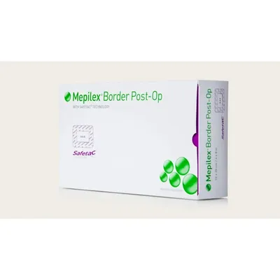Pansament Mepilex border Post-Op 10 x 25cm, 1 bucata, Molnlycke