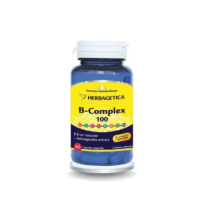 B COMPLEX 100 60 CAPSULE HERBAGETICA