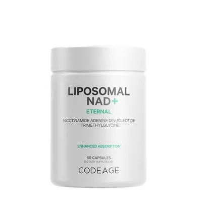 CODEAGE NAD + ETERNAL NICOTINAMIDE ADENINE DINUCLEOTIDE CU BETAINA TMG 60 CAPSULE