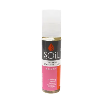 Roll-On Relief cu uleiuri esentiale pure organice ECOCERT, 11ml, Soil