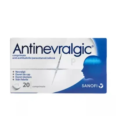Antinevralgic P, 20 comprimate, Opella Healthcare