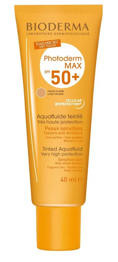 Protectie solara SPF 50+ Photoderm MAX Aquafluide, 40ml, Bioderma