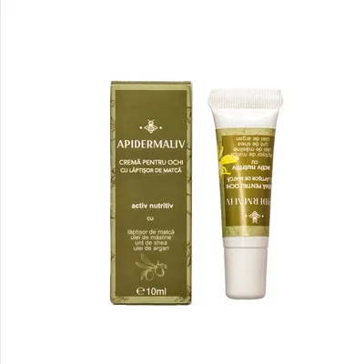Crema pentru ochi Apidermaliv, 10 ml, complex Apicol