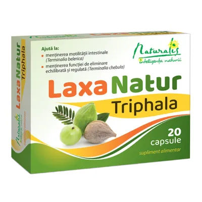 LaxaNatur Triphala, 20 capsule, Naturalis