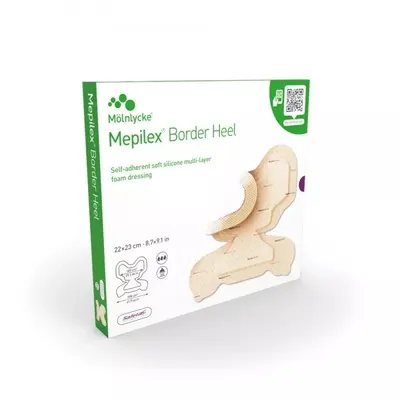 Pansament Mepilex Border Heel 22 x 23cm, 1 bucata, Molnlycke