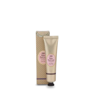 Crema de maini unt Green Rose, 30ml, Sabon
