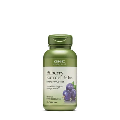 GNC BILBERRY EXTRACT 60 MG X 100 CAPSULE