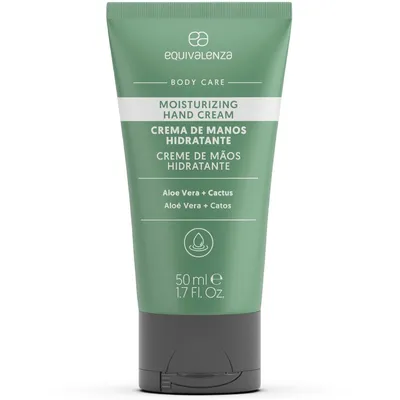 Crema hidratanta pentru maini cu aloe vera si cactus, 50ml, Equivalenza